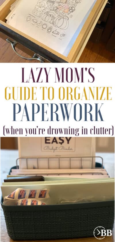 A homeade budget box, the ultimate paper organization system.the best system for