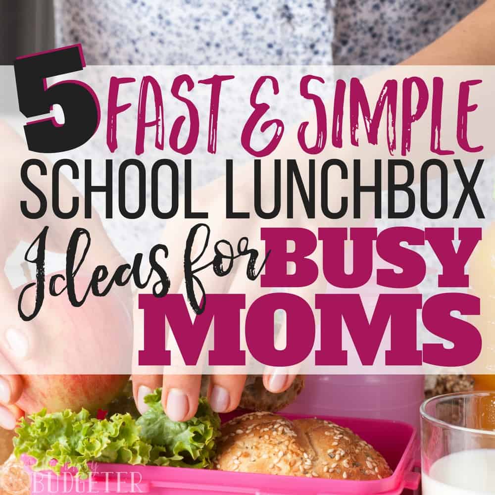 This article has made my mornings so much easier!! Sometimes, I admit, I'd just give my kids money for school lunch thinking I didn't have time or I was too busy, but this article has really helped me be more organized when it comes to packing lunch and it's easy on our budget too! Saving money and being more organized? win-win!