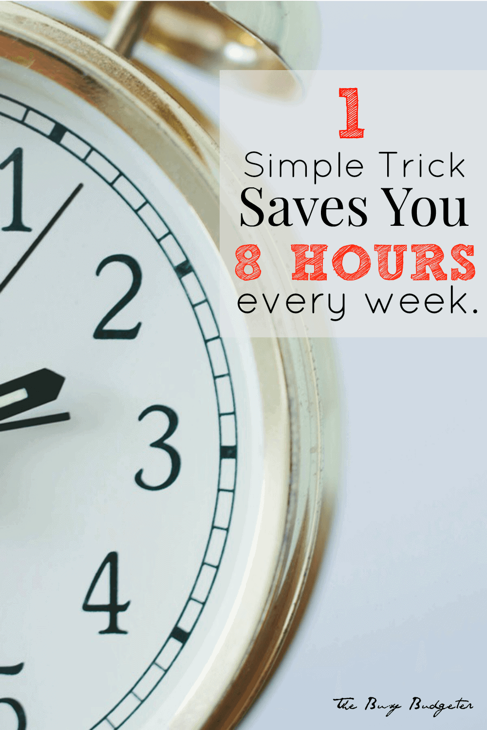 This one simple trick saves you time and money!